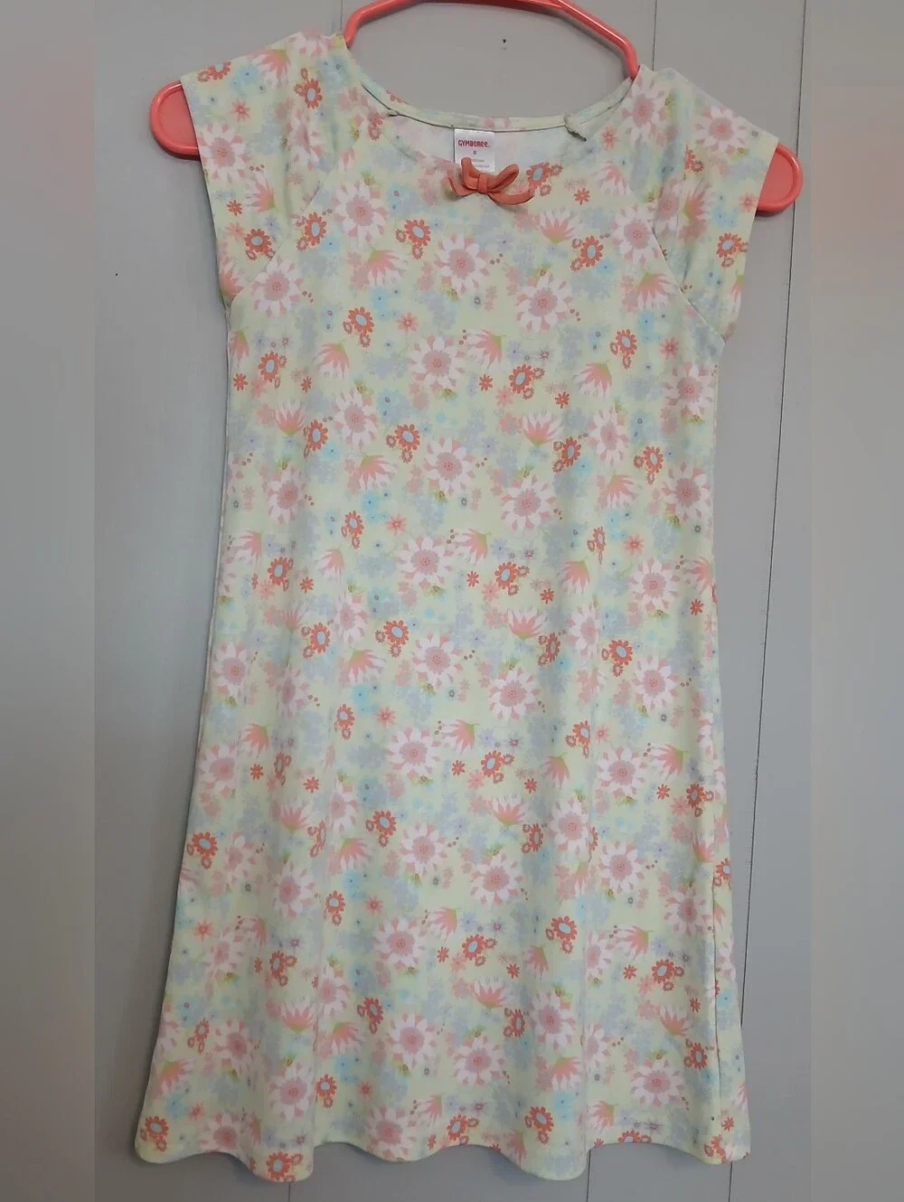 Gymboree Butterfly Garden Girls Size 8 Floral Nightgown